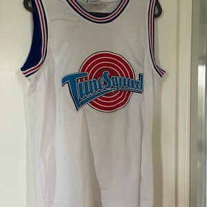 Warner Bros. Tune Squad White and Blue Jersey